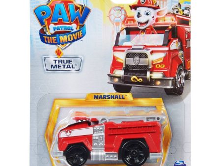 PAW PATROL THE MOVIE TRUE METAL VEHICLE - MARSHALL Hot on Sale