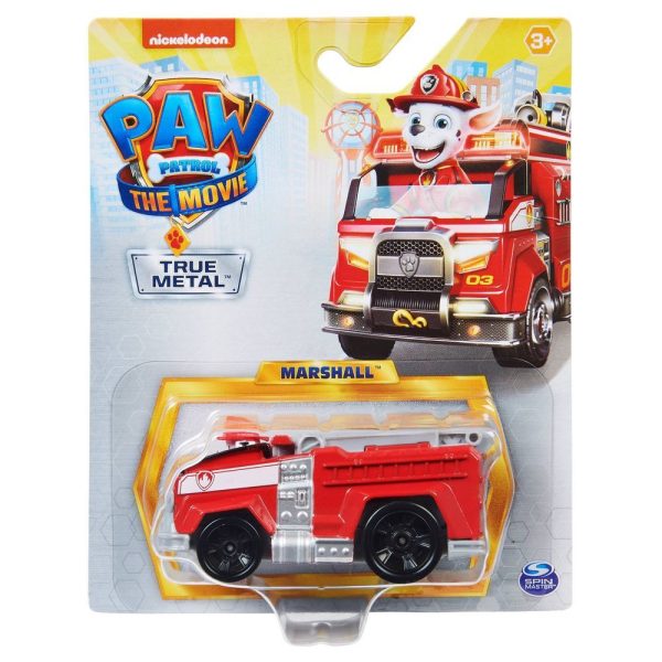 PAW PATROL THE MOVIE TRUE METAL VEHICLE - MARSHALL Hot on Sale