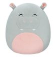 SQUISHMALLOWS - 12 INCH PLUSH - HARRISON THE HIPPO For Sale