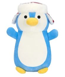 SQUISHMALLOWS -  HUGMEES 10 INCH PLUSH - PUFF THE PENGUIN Online now