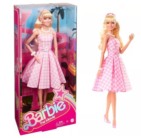 BARBIE THE MOVIE - PINK GINGHAM BARBIE For Cheap