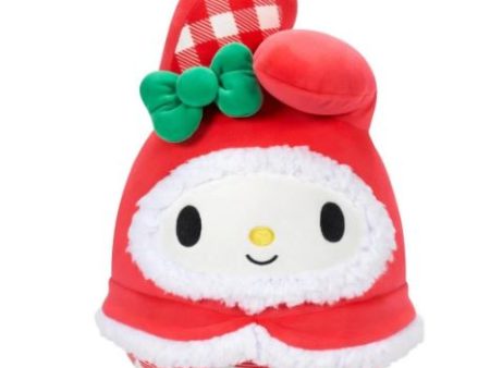 SQUISHMALLOWS - HELLO KITTY AND FRIENDS 10 INCH PLUSH - CHRISTMAS MY MELODY For Discount