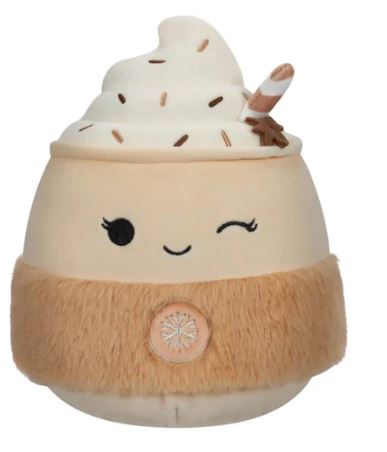 SQUISHMALLOWS - 5 INCH PLUSH CHRISTMAS JOYCE EGGNOG Hot on Sale