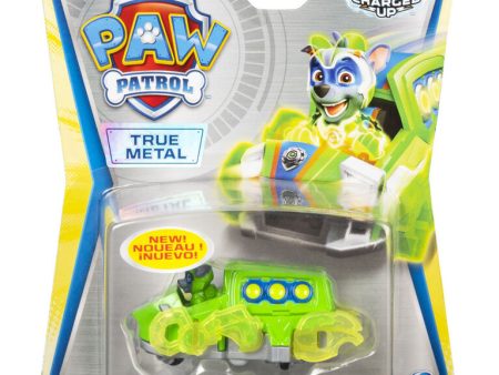 PAW PATROL METAL VEHICLE MIGHTY PUPS ASST ROCKY Online Hot Sale