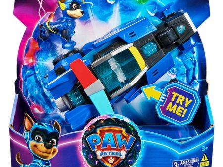 PAW PATROL - THE MIGHTY MOVIE - CHASE - MIGHTY MOVIE CRUISER Fashion