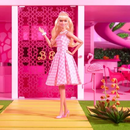 BARBIE THE MOVIE - PINK GINGHAM BARBIE For Cheap