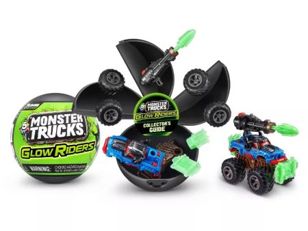 5 SURPRISE MONSTER TRUCKS NIGHT RIDERS Online now