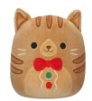 SQUISHMALLOWS - 5 INCH PLUSH CHRISTMAS JONES THE GINGERBREAD CAT Fashion