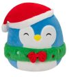 SQUISHMALLOWS - 5 INCH PLUSH CHRISTMAS PUFF THE PENGUIN Discount