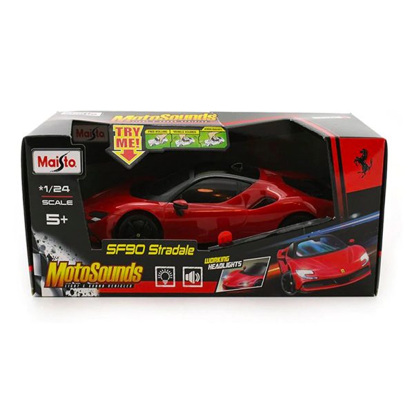 MAISTO MOTORSOUNDS 1:24 FERRARI SF90 STRADALE Discount