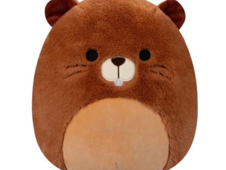 SQUISHMALLOWS -  FUZZAMALLOW 12 INCH PLUSH - CHIP THE BEAVER Cheap