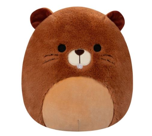 SQUISHMALLOWS -  FUZZAMALLOW 12 INCH PLUSH - CHIP THE BEAVER Cheap