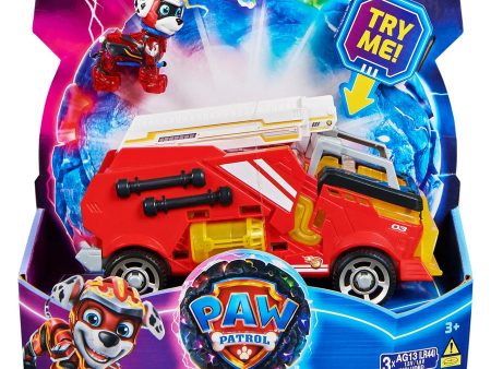 PAW PATROL - THE MIGHTY MOVIE - MARSHALL - MIGHTY MOVIE FIRE TRUCK For Discount