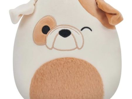 SQUISHMALLOWS -  7.5 INCH PLUSH - BROCK THE BULLDOG Online Sale