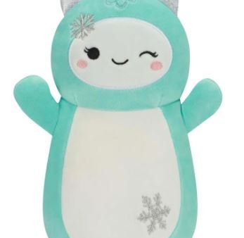 SQUISHMALLOWS -  HUGMEES 10 INCH PLUSH - CHRISTMAS YOLLIE THE YETI Discount