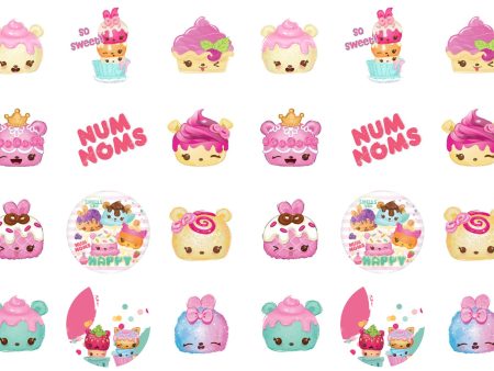 Num Noms so Sweet Edible Cupcake Topper Images ABPID00535 Supply