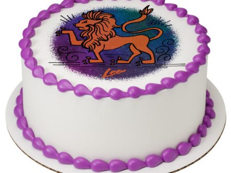 Leo Edible Cake Topper Image Fashion