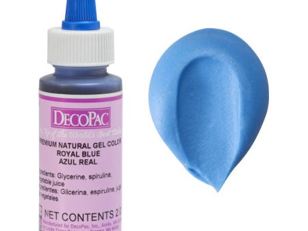 Blue All-Natural Premium Gel Color For Discount