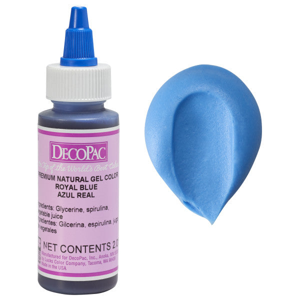 Blue All-Natural Premium Gel Color For Discount