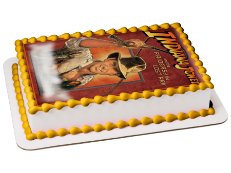 Indiana Jones and the Raiders of the Lost Ark Edible Cake Topper Image ABPID03582 For Sale