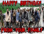 The Walking Dead Zombies Personalized Edible Cake Topper Image ABPID00084 For Sale