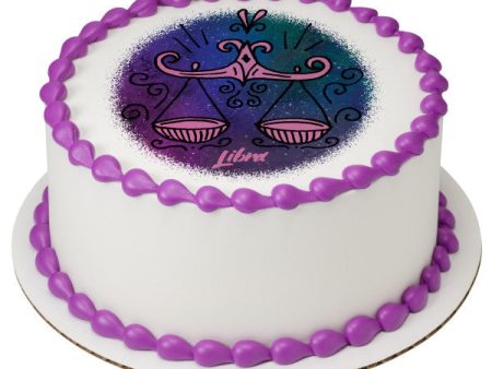 Libra Edible Cake Topper Image Online now