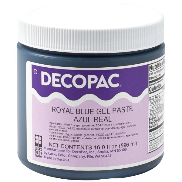 DecoPac Royal Blue Premium Paste Premium Paste Color on Sale