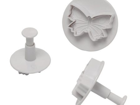 Butterfly Plunger, 3-Piece Set Cutters Molds Online Sale