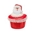 Santa Face Cupcake Rings on Sale