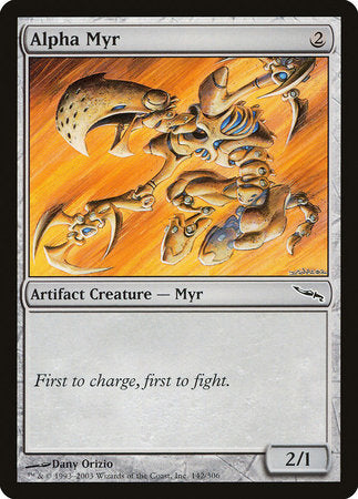 Alpha Myr [Mirrodin] For Discount