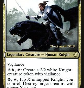 Aryel, Knight of Windgrace [Dominaria Promos] Fashion