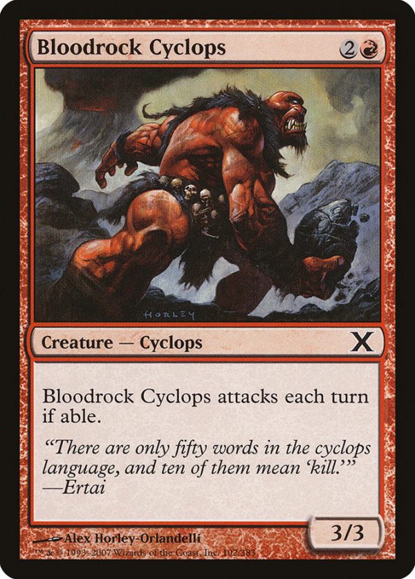 Bloodrock Cyclops [Tenth Edition] Online Sale