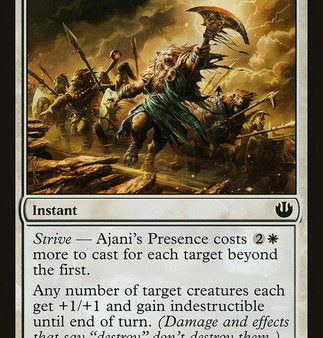 Ajani s Presence [Journey into Nyx] Sale