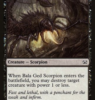 Bala Ged Scorpion [Duel Decks: Nissa vs. Ob Nixilis] Sale