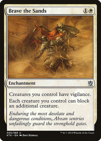 Brave the Sands [Khans of Tarkir] For Cheap