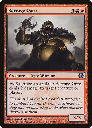 Barrage Ogre [Scars of Mirrodin] Online