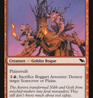 Boggart Arsonists [Shadowmoor] For Cheap