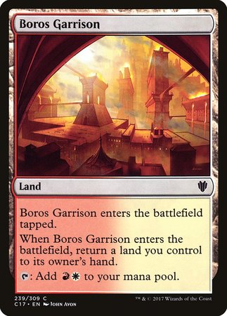 Boros Garrison [Commander 2017] For Sale