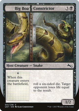 Big Boa Constrictor [Unstable] For Discount