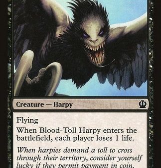 Blood-Toll Harpy [Theros] Online Hot Sale