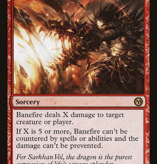 Banefire [Duels of the Planeswalkers] Discount