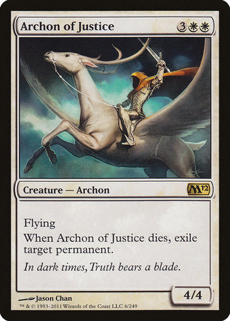 Archon of Justice [Magic 2012] For Discount