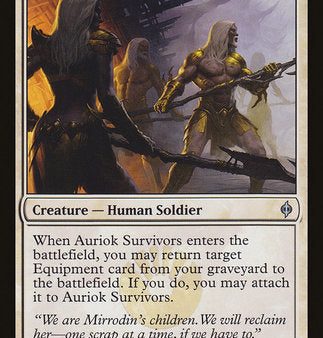 Auriok Survivors [New Phyrexia] Cheap