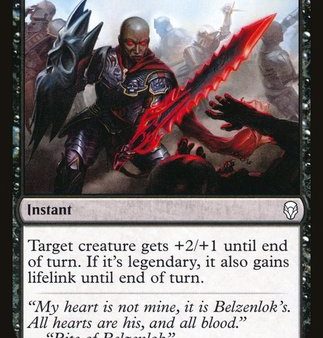 Blessing of Belzenlok [Dominaria] Sale