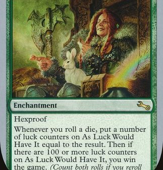 As Luck Would Have It [Unstable] on Sale