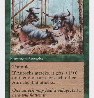 Aurochs [Fifth Edition] Online now