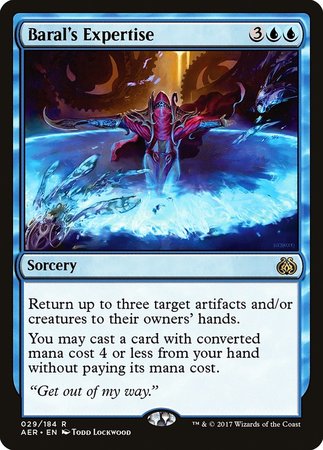 Baral s Expertise [Aether Revolt] For Cheap