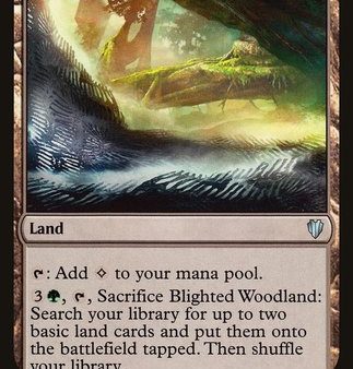 Blighted Woodland [Commander 2017] Online Hot Sale