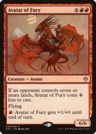 Avatar of Fury [Archenemy: Nicol Bolas] Online Hot Sale