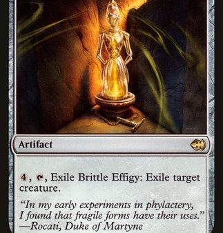 Brittle Effigy [Duel Decks: Merfolk vs. Goblins] Discount